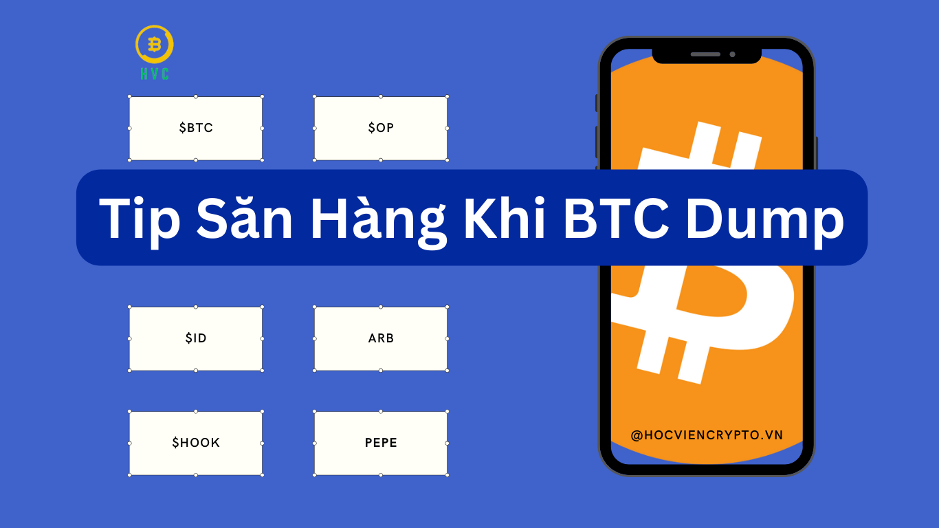 Tips săn hàng khi btc dump