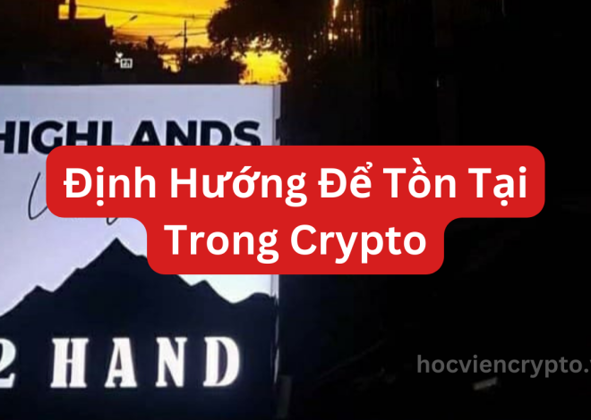 Định hướng để tồn tại trong thị trường crypto